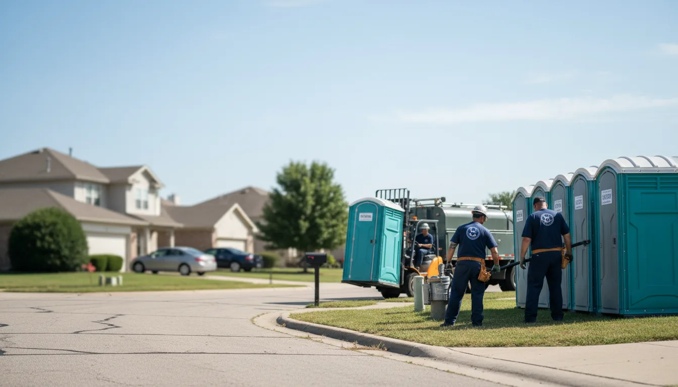 Porta Potty Rental in Hillister, TX near me